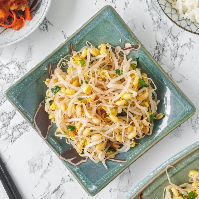 Korean Bean Sprout Salad