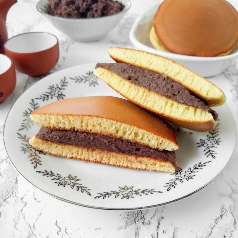 Homemade Dorayaki, Japanese Red Bean Pancake