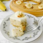 No-Bake Ripe Banana Cheesecake (Japanese Rare Cheescake) Square