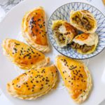 Chinese Curry Puffs, Ga Li Jiao Square