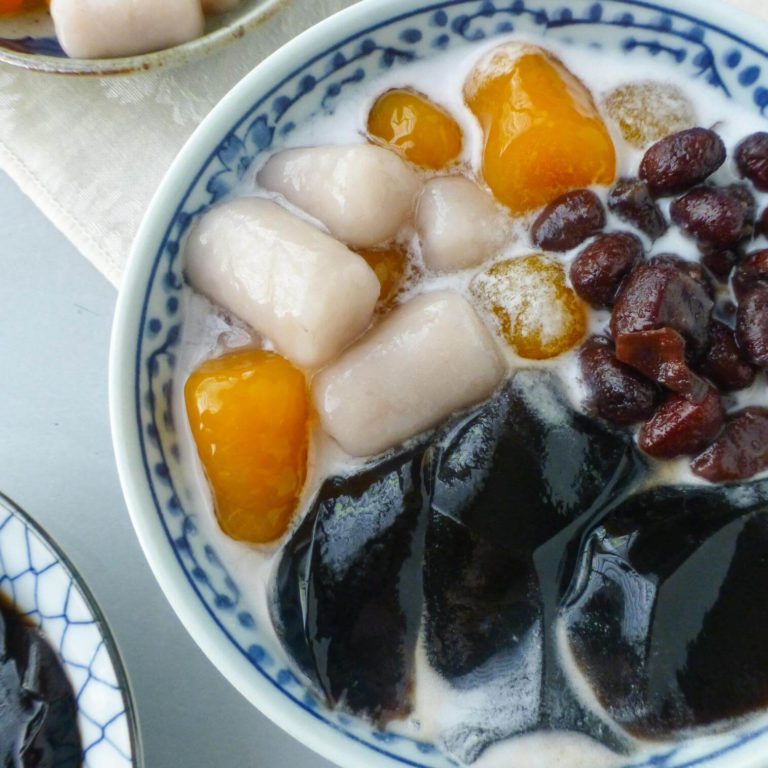 Grass Jelly Dessert