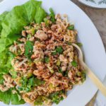 Laab Gai, Thai Chicken Larb Salad Square